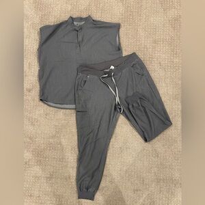 Figs Srubs Set - Graphite